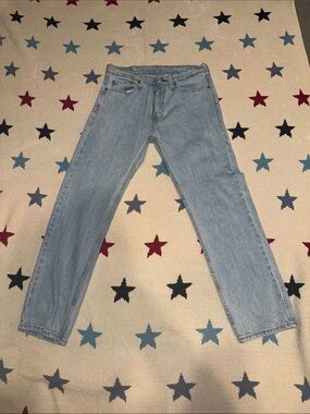 Levi's Light Blue Straight Jeans - Men's